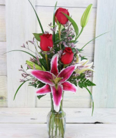 Ardent Expressions Vase Fresh Arrangment