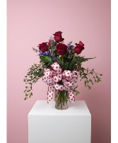 Love Notes  1/2 Dozen Red Roses 