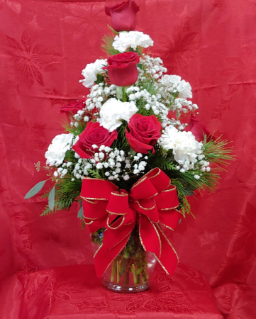 Love of Christmas Vase arrangement