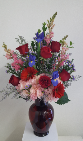 Love Overflowing Vase Arrangement