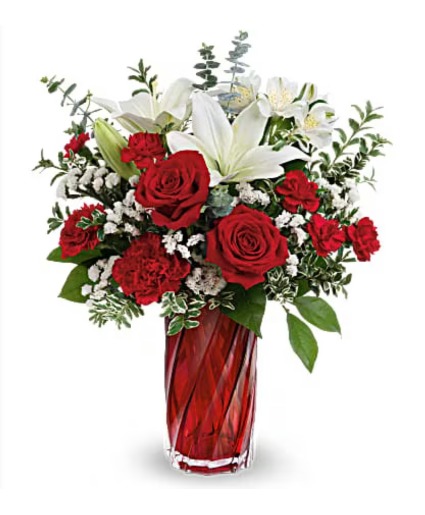 Love Red and White Bouquet 