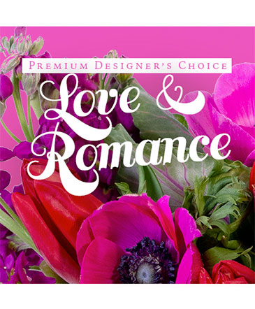 Love & Romance Bouquet Premium Designer's Choice in Talladega, AL | GAITHER'S FLORIST