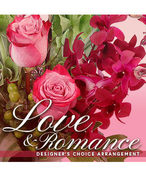 Deep LOVE Rose box by Rosemantico Flowers