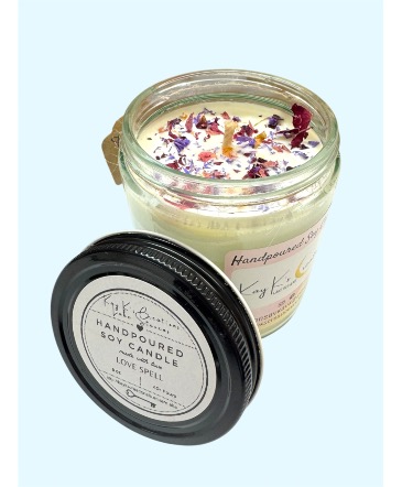 Love Spell Handpoured Soy Candles in Arlington, WA | What's Bloomin' Now Florist Gifts Flower Delivery