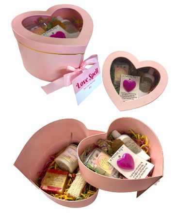 Love Spell Spa Self Care Set in Arlington, WA | What's Bloomin' Now Florist Gifts Flower Delivery Love Spell Spa Self Care Set in Arlington, WA | What's Bloomin' Now Florist Gifts Flower Delivery