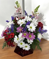 Love Squared Bouquet FHF-VD5281 Fresh Flower Keepsake local only