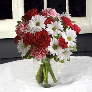 Love U Bunches vase arrangement