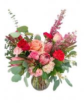 Love Vase Arrangement