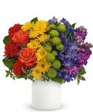 Love Wins Rainbow Bouquet 