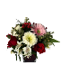 Love You Bouquet Cube Vase Arrangement 