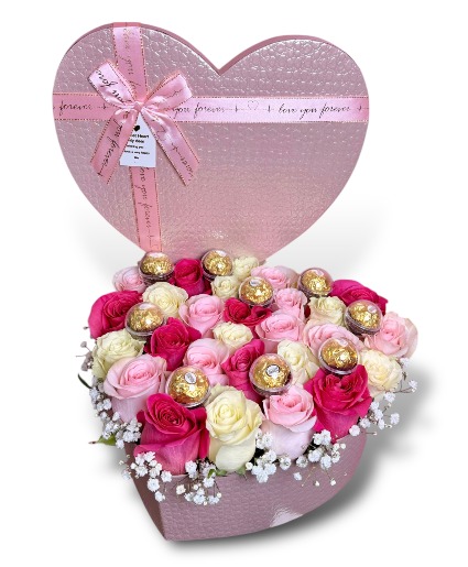 Love You Forever Heart Box