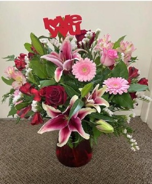 Love You Long Time Bouquet FHF-V6329 Fresh Flower Arrangement (Local Delivery Area Only)