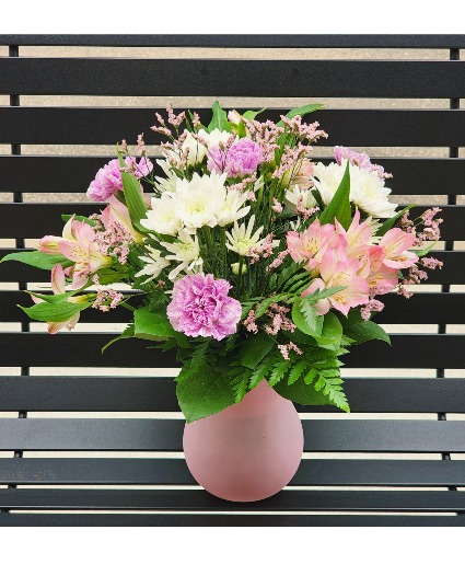 Love You Long Time Long lasting Vase Arrangement