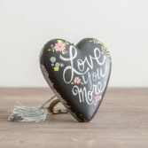 "Love You More" Art Heart by Demdaco Best Seller