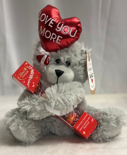 Love You More Bear With Lindor Candy 