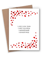 Love You Still Valentine's Card 