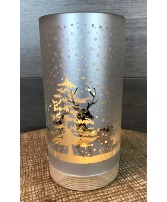 LED Moose Lantern Christmas