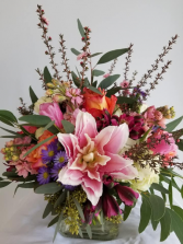 Love You To The Moon And Back Hand Tied Vase Design