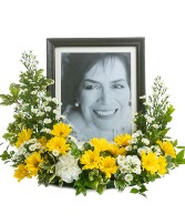 Loved Every Daisy Cremation Wreath 