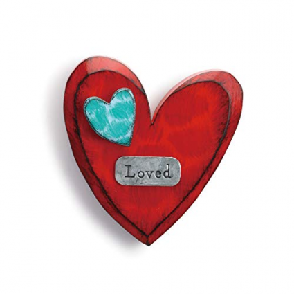 Loved wall heart