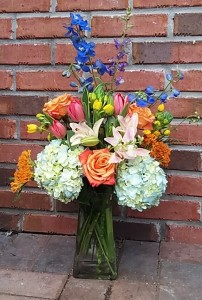 Lovely Blooms spring vase