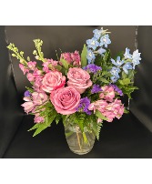 Lovely Day Vase arrangement 