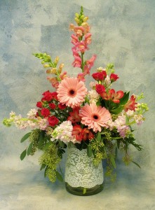 Lovely in Lace Romantic Flowers