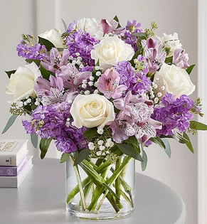Lovely in Lavender Mixed Floral Arrangement
