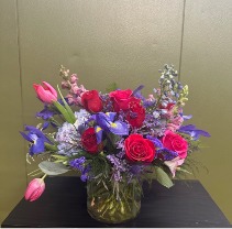 lovely iris Flower Arrangement/mother's day