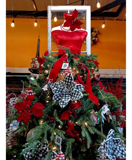 Lovely Lady Christmas Tree