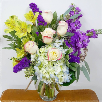Lovely Lady Vase Arrangement