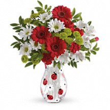 Lovely Ladybug Floral Bouquet