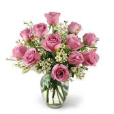Lovely Lavendar Roses Rose Arrangement