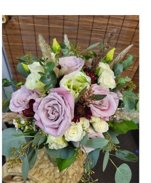 Lovely Lavender and White Bouquet 
