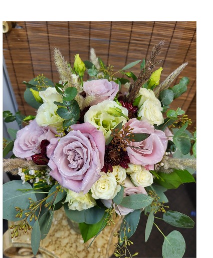 Lovely Lavender and White Bouquet 