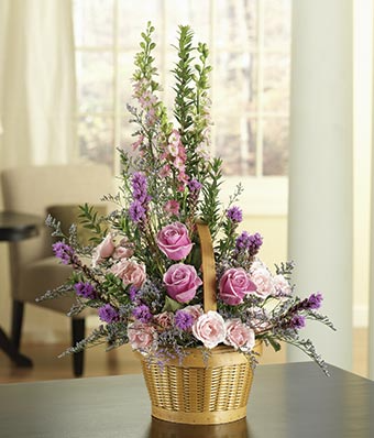 Lovely Lavender Basket