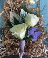 Lovely Lavender Boutonniere  