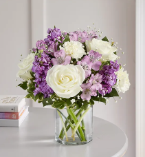 Lovely Lavender Medley Flower Arrangement