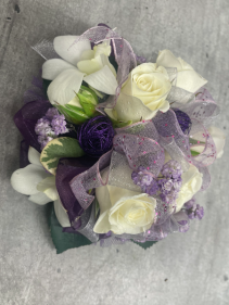 LOVELY LAVENDER PROM CORSAGE