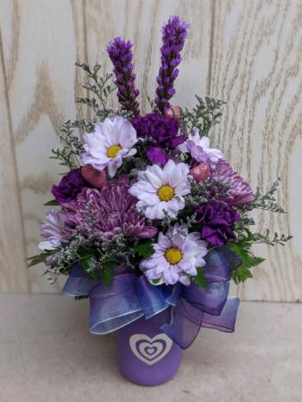 Lovely Lavender Vase 