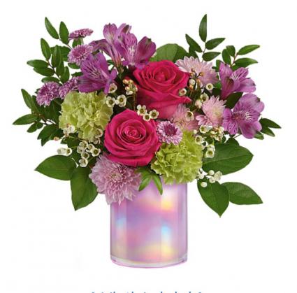 Lovely lilac bouquet Vase