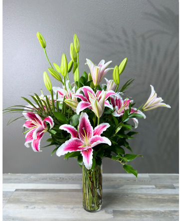 Lovely Lilies Arrangement in Henderson, NV | FLOWERS OF THE FIELD 