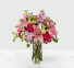 Lovely lilies  Fresh arrangement in a vase 