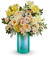 Aqua Lovely Luster Bouquet 