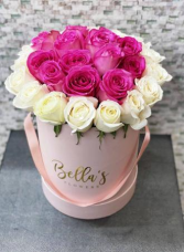 LOVELY PINK ROSES BOX FRESH-CUT FLOWERS