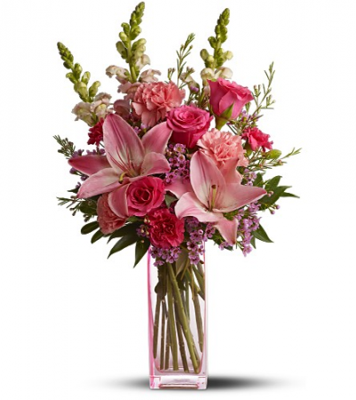 Lovely Pinks Vase