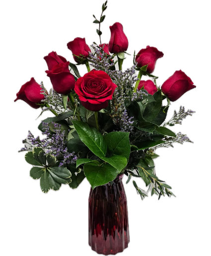 Lovely Red Dozen Valentines Day 