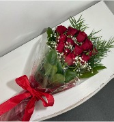 Lovely Red Roses 1 Doz. Presentation Style Wrap