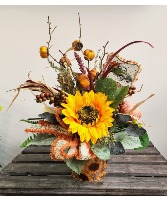 Lovely Sunflowers Permanent Botanical Design