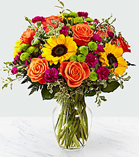 Lovely Sunset- Best Seller vase in Sunrise, FL | FLORIST24HRS.COM